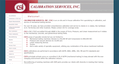 Desktop Screenshot of calibrationinc.com